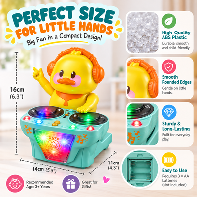 Interactive DJ Dancing Duck Toy 🐥