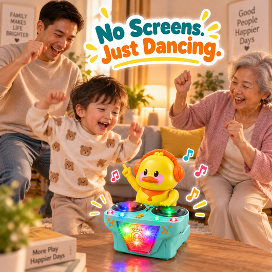 Interactive DJ Dancing Duck Toy 🐥