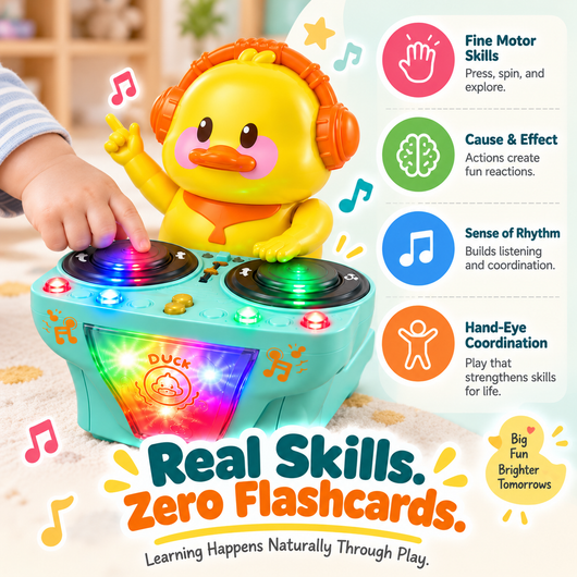 Interactive DJ Dancing Duck Toy 🐥