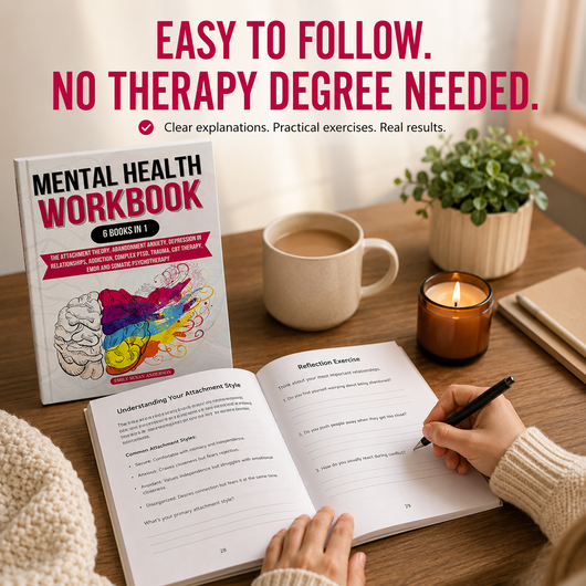 Mental Health Workbook (6 Books in 1)