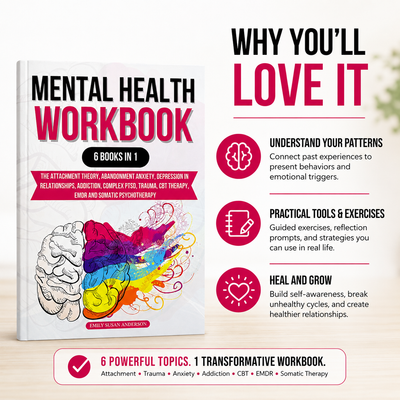 Mental Health Workbook (6 Books in 1)