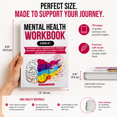 Mental Health Workbook (6 Books in 1)