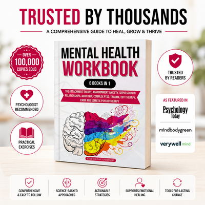 Mental Health Workbook (6 Books in 1)