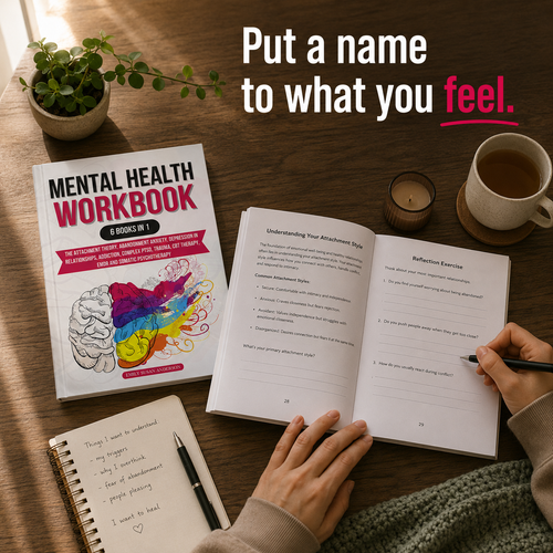 Mental Health Workbook (6 Books in 1)