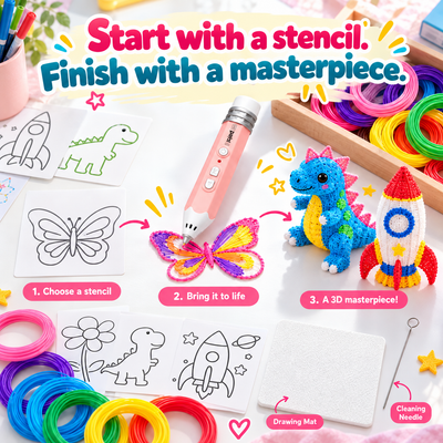 3D Printing Pen Set for Kids
