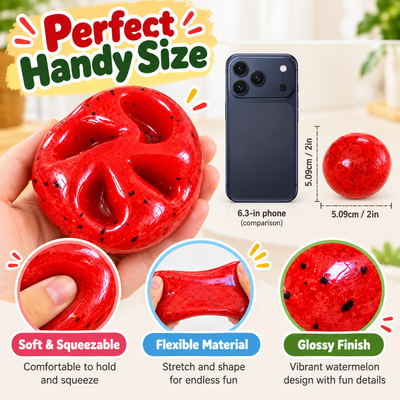 Watermelon Squishy Sensory Ball