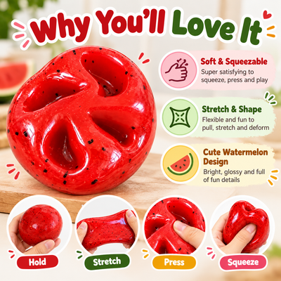 Watermelon Squishy Sensory Ball