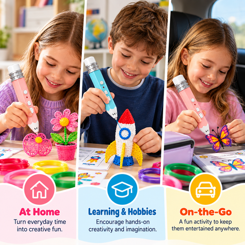 3D Printing Pen Set for Kids