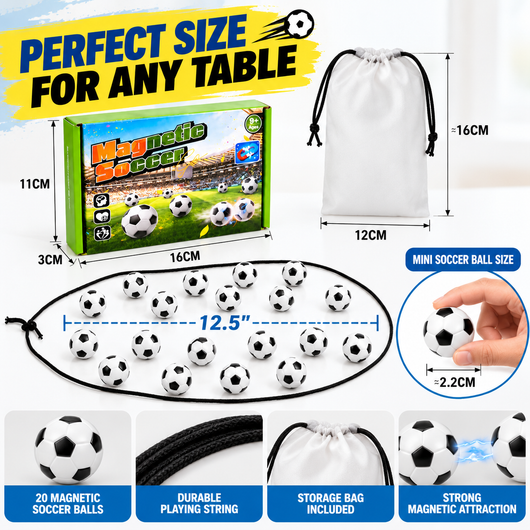 Magnetic Soccer Balls