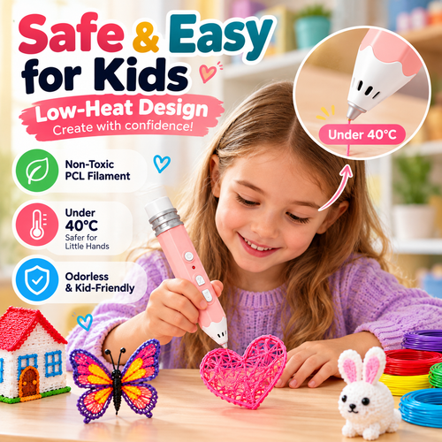 3D Printing Pen Set for Kids