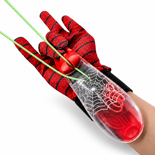 Web Shooter – Light-Up Rope Launcher