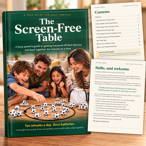 The Screen Free Table Family Guide