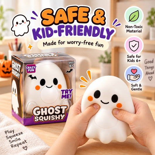 Crazy Fun Ghost 👻Squishy