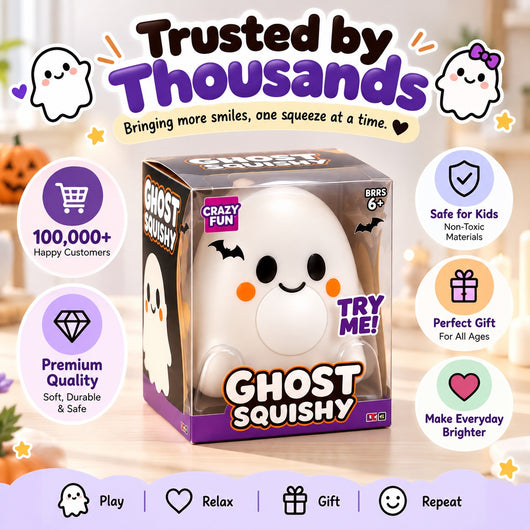 Crazy Fun Ghost 👻Squishy